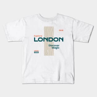 Explore London Tshirt Kids T-Shirt